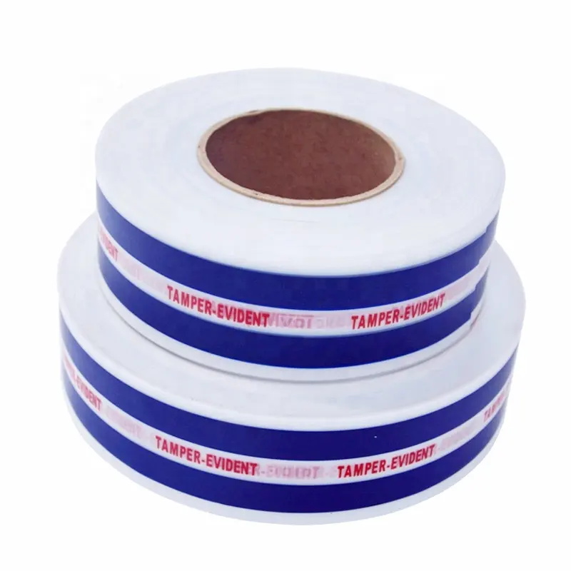 Factory Supplier Security Tamper Evident Bag Sealing Tape