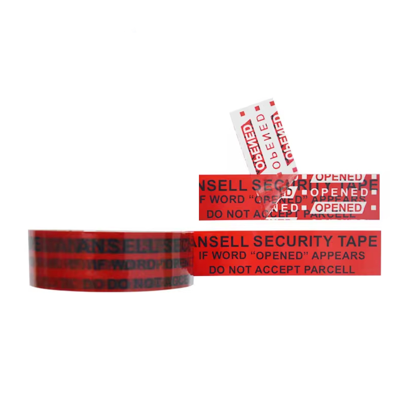 Custom Logo Printed PE Security Tape